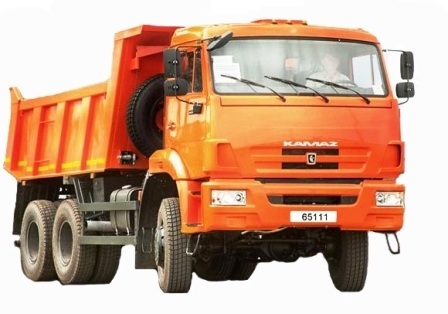 Самосвал, объем кузова 13 м3