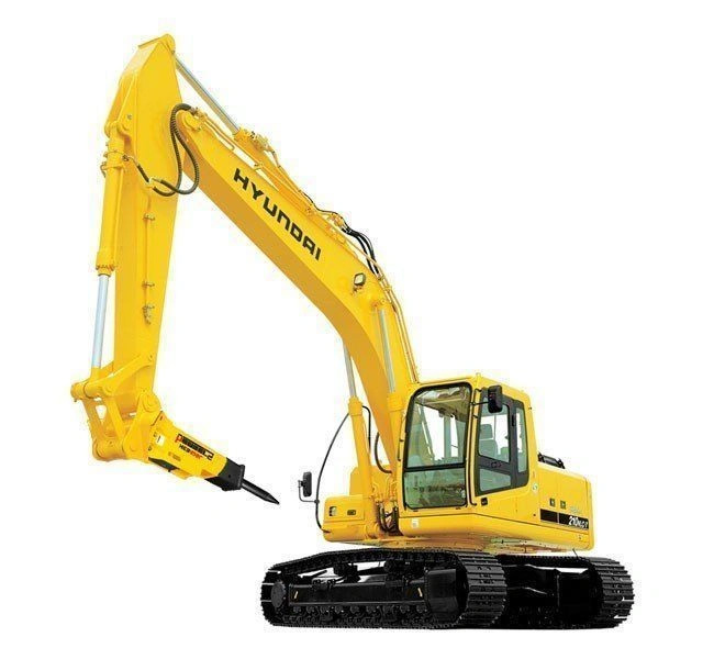 Экскаватор гусеничный HYUNDAI-250W7 с гидромолотом