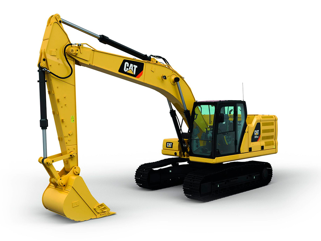 Экскаватор гусеничный CAT, ковш 1,5 м3